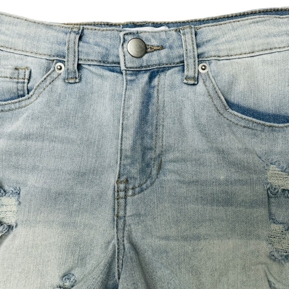 Abound Denim Distressed Shorts Size 28 - Picture 2 of 6